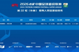 爭議一觸即發！李海新執法浙江VS武漢三鎮，VAR判罰成焦點