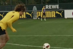 各種叫聲此起彼伏！多特射門訓練：看似射門訓練，實則軍訓門將！