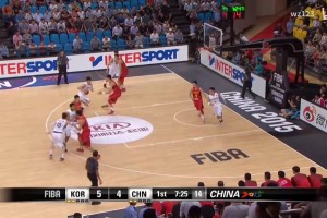 以為是開始！回顧15年亞錦賽男籃20分大逆轉韓國隊，周琦砍下21分