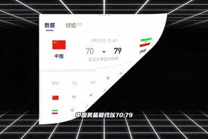 再度失利！中國男籃不敵伊朗錯失銅牌